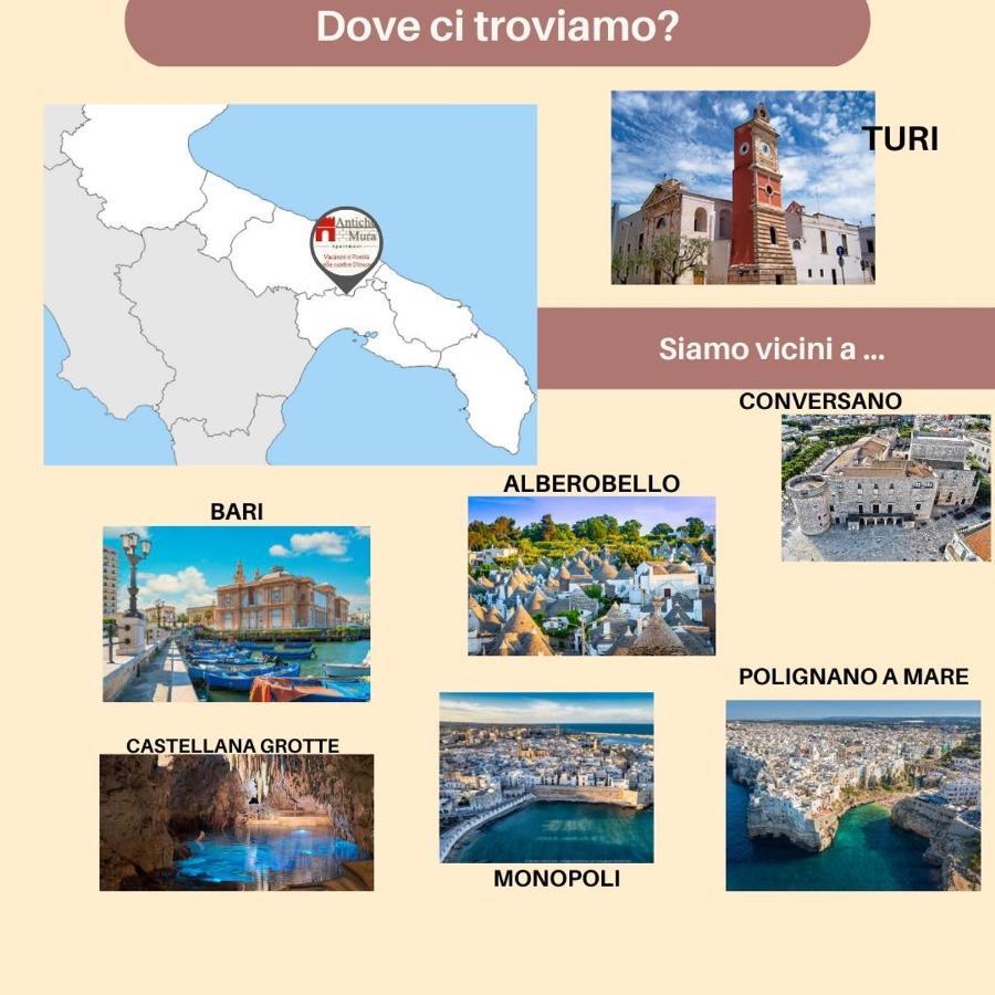 Antiche Mura Apartments"Nido Di Puglia" Monovano 图里 外观 照片
